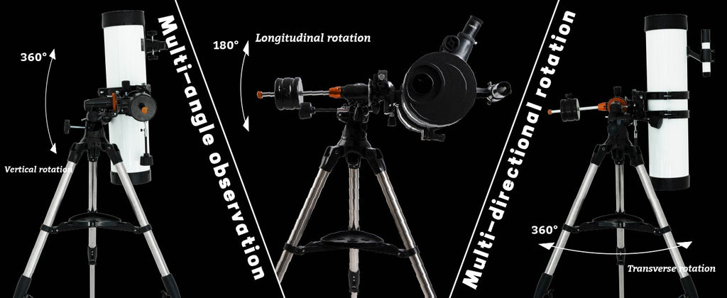 ESSENWI 2022 New 130EQ Newtonian Telescope for Adults Astronomy