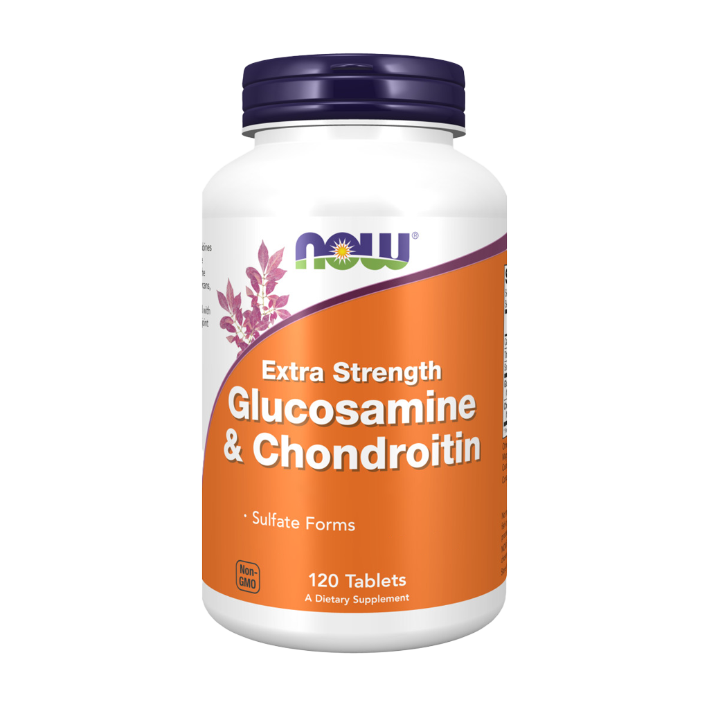 NOW Foods Glucosamine & Chondroitin Extra Strength 120 tablets