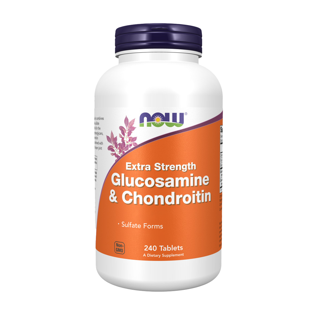NOW Foods Glucosamine & Chondroitin Extra Strength 240 tablets