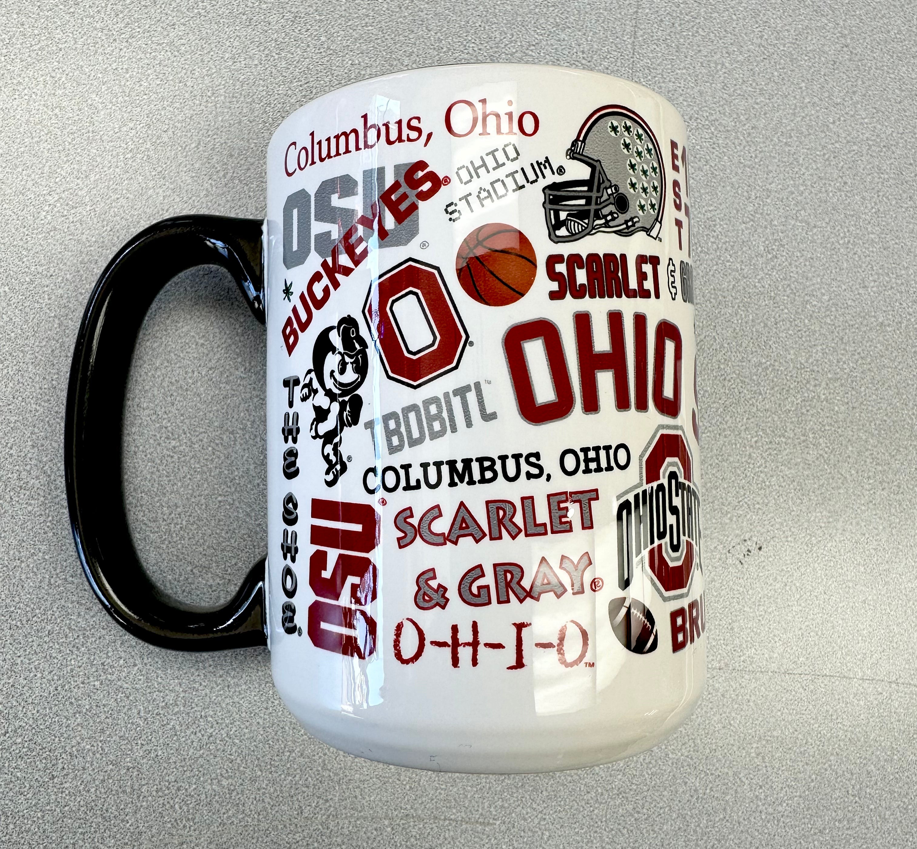  TGiakisz Ohio State Mug, Friend Gift, Hometown Mug