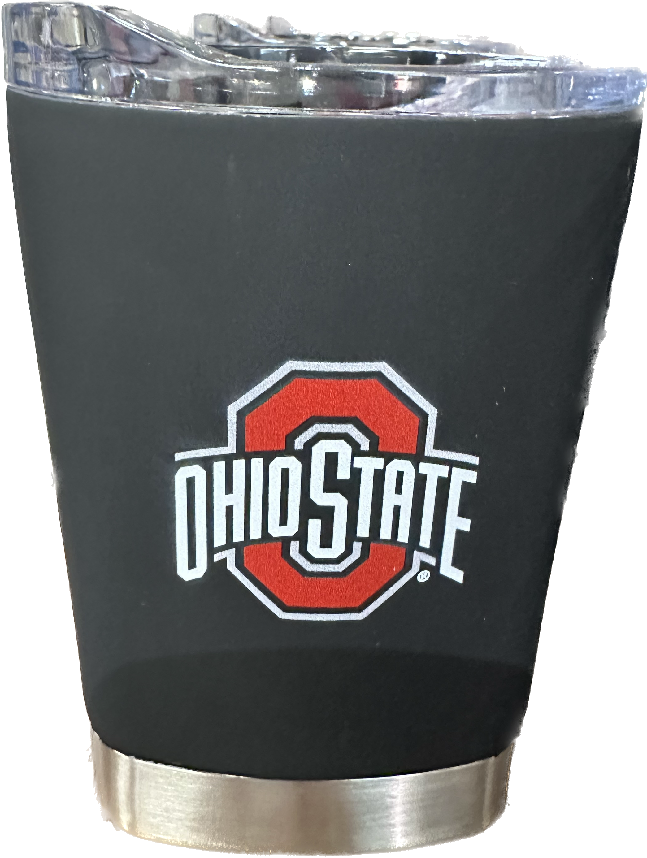 (96 CUPS) OHIO STATE BUCKEYES RED/WHITE/BLACK, 20 oz PLASTIC SODA CUP BPA  FREE