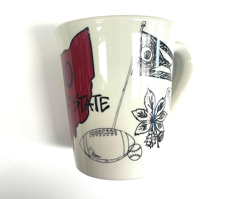  TGiakisz Ohio State Mug, Friend Gift, Hometown Mug