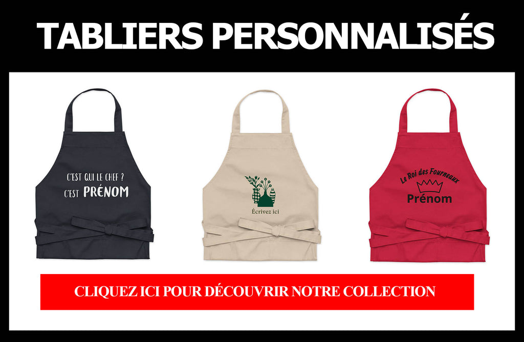 tabliers personnalisés