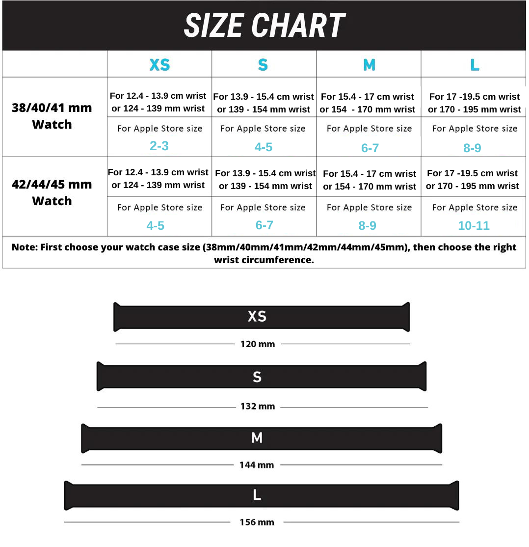 Size Guide – lacebands