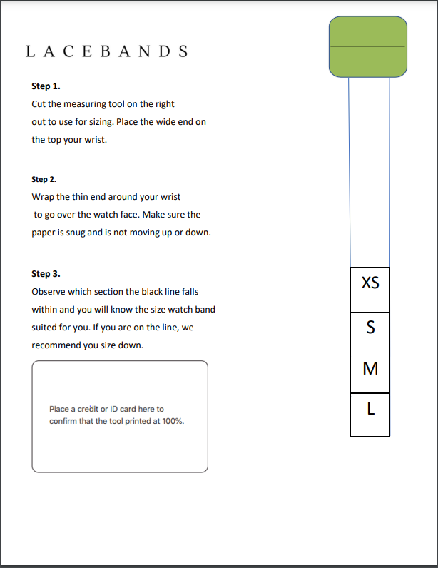 sizing guide tool preview