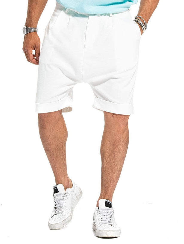 ELWIN CARGO SHORTS IN BEIGE