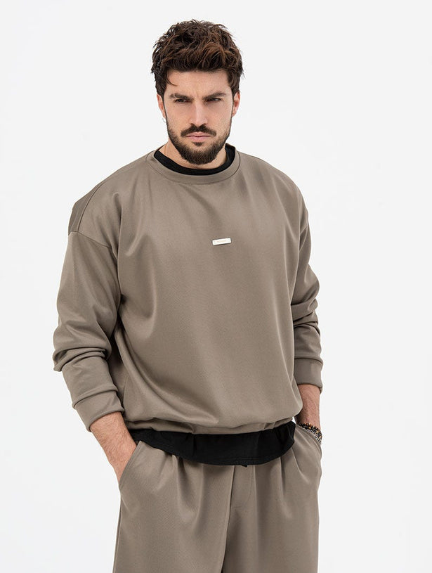 Calvin Klein Eco Lounge Long Sleeve Sweatshirt Grey Heather QS6702 - Free  Shipping at Largo Drive
