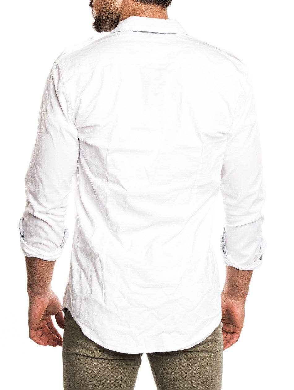 国内正規□ marno army shirt white - 通販 - www.sweetchocolate.ro