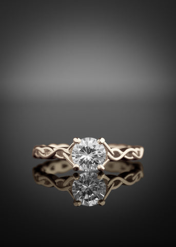 Celtic engagement ring