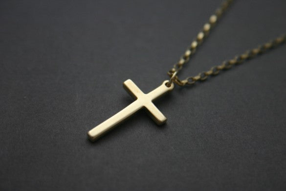 Gold Cross Chain