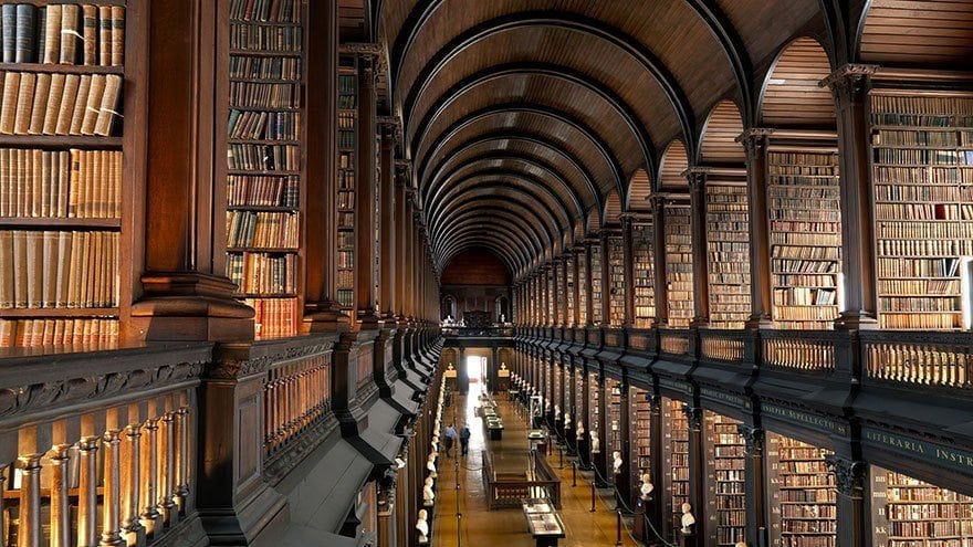 Trinity College Long Room Library Dublin