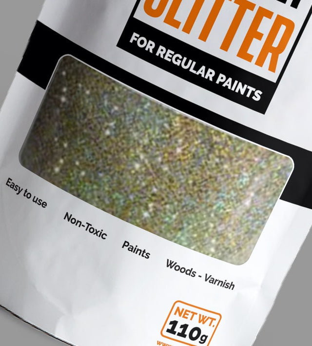 Silver Paint Glitter