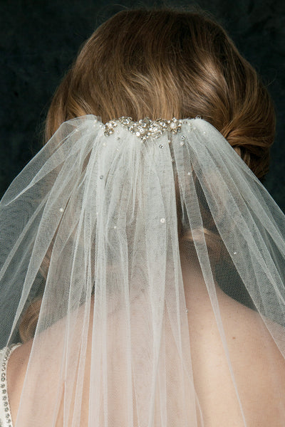 jeweled wedding veils