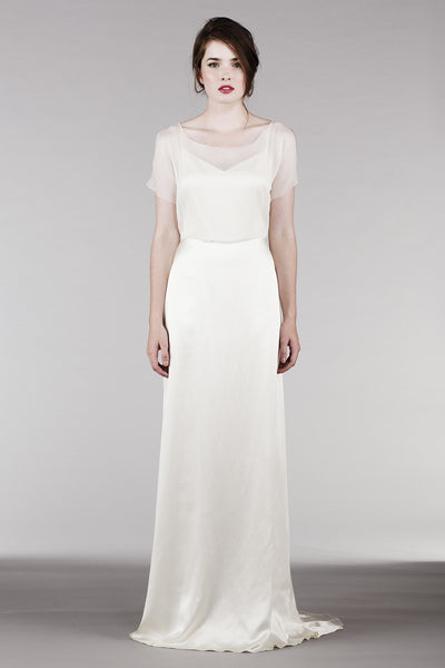 Modern Wedding Dress CH6545 from Saja Wedding