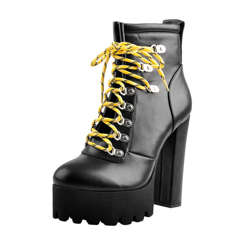 1 inch high heel boots