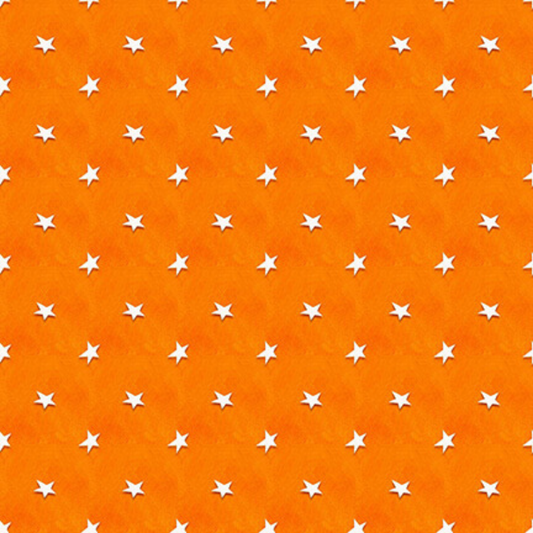 Halloween Glow in the Dark Lime Star Fabric by Henry Glass