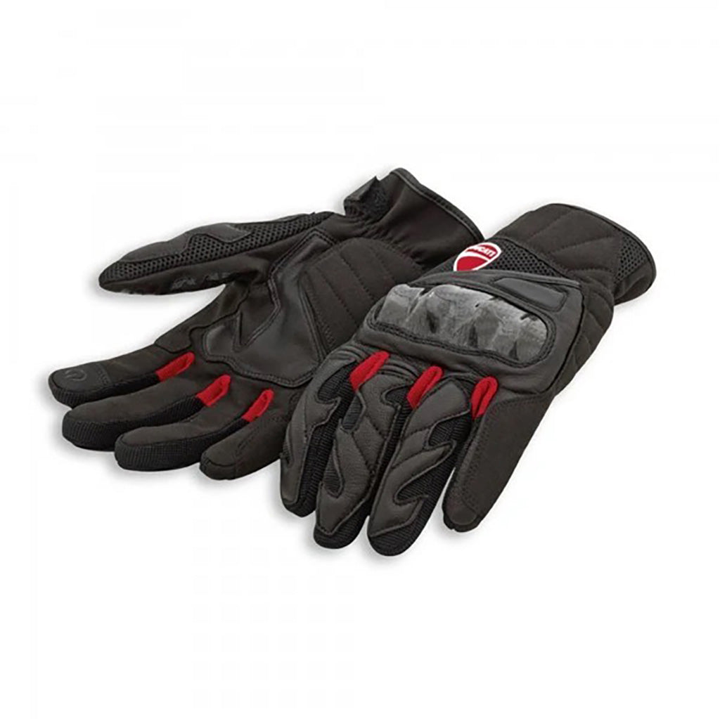 Company C1 - Fabric-Leather Gloves - Ducati Sydney