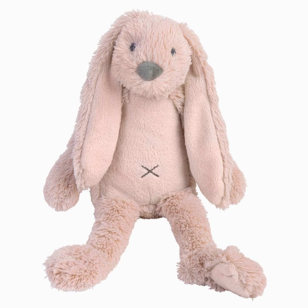 Pelgrim Blijkbaar Modieus Happy Horse knuffel Rabbit Richie tiny met naam old pink – Studio Bambacht
