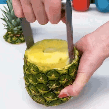 Simplifique o corte do ananás com o nosso cortador de ananás em aço in –  Innovoda
