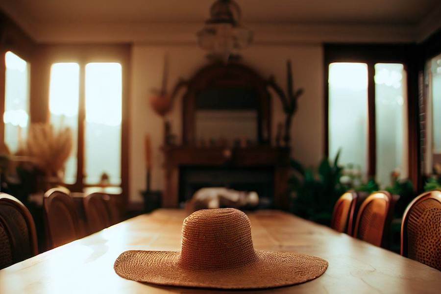 Chapeau Decoration Table