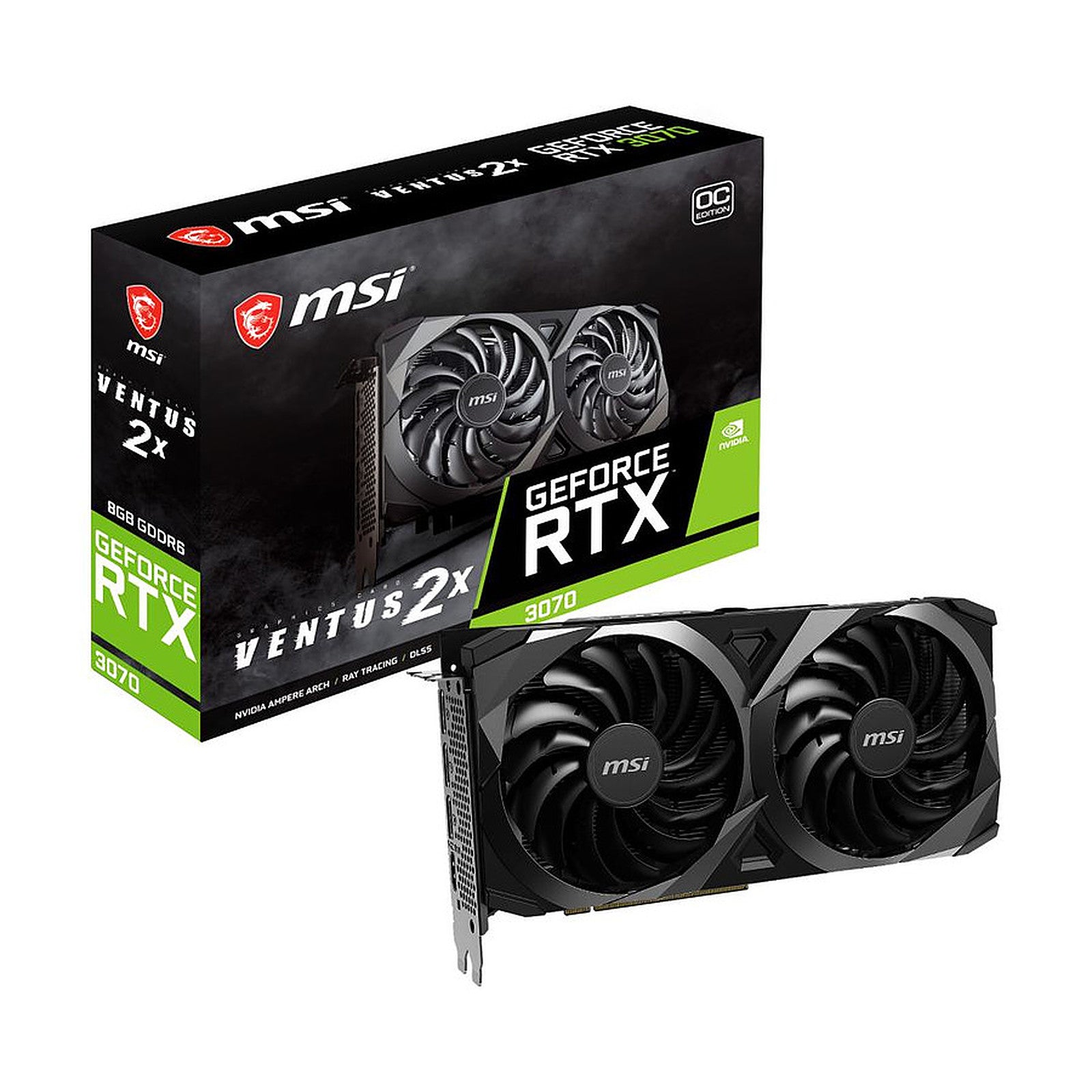 Carte graphique Msi Radeon RX 6600 ARMOR 8G - Carte graphique