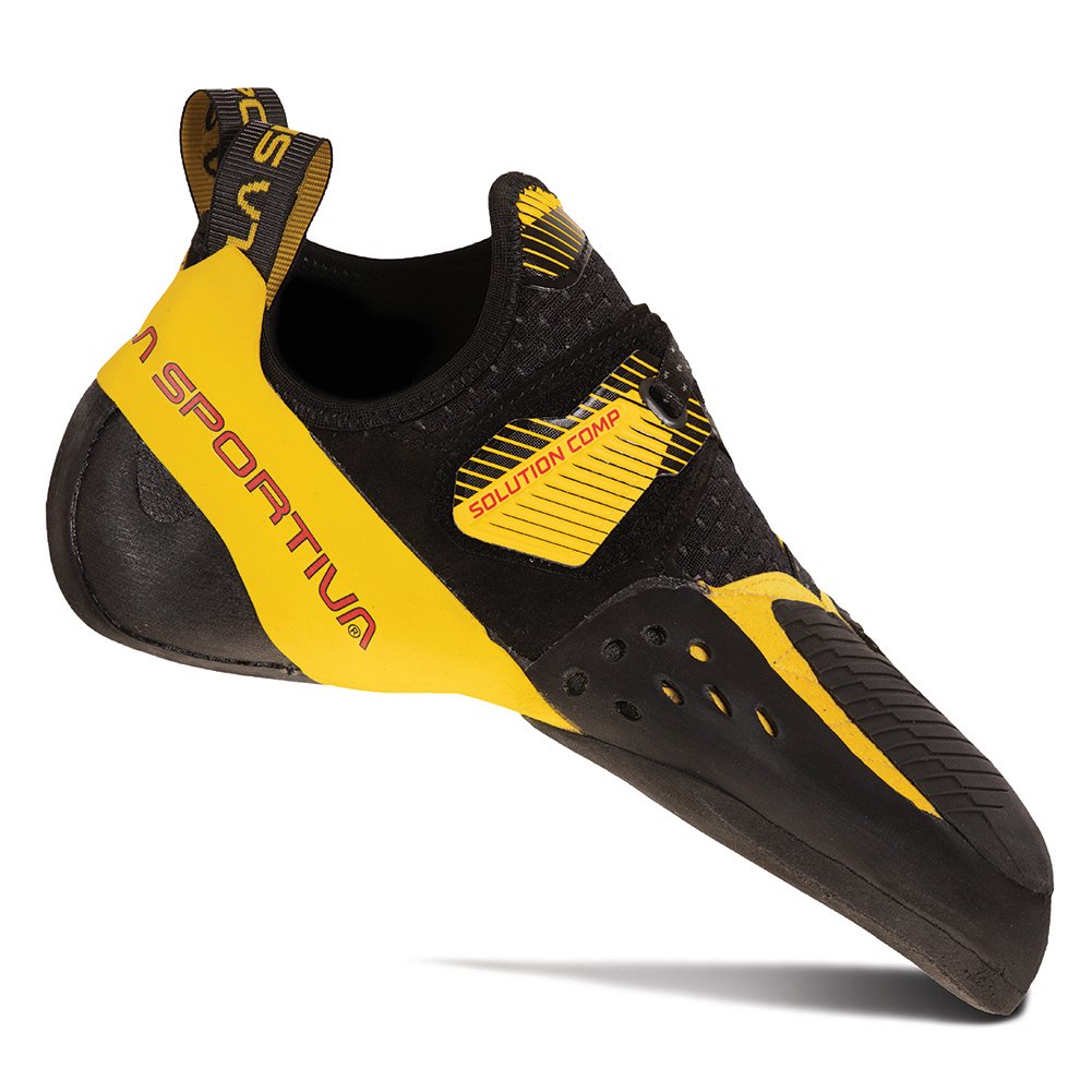Chausson escalade La Sportiva Genius (Red/yellow) Homme - Alpinstore