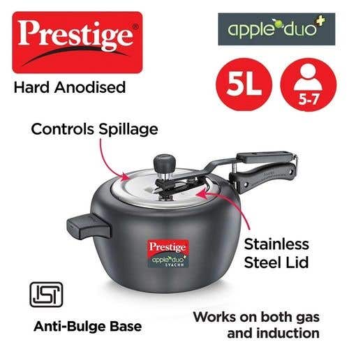 prestige apple pressure cooker 3 ltr