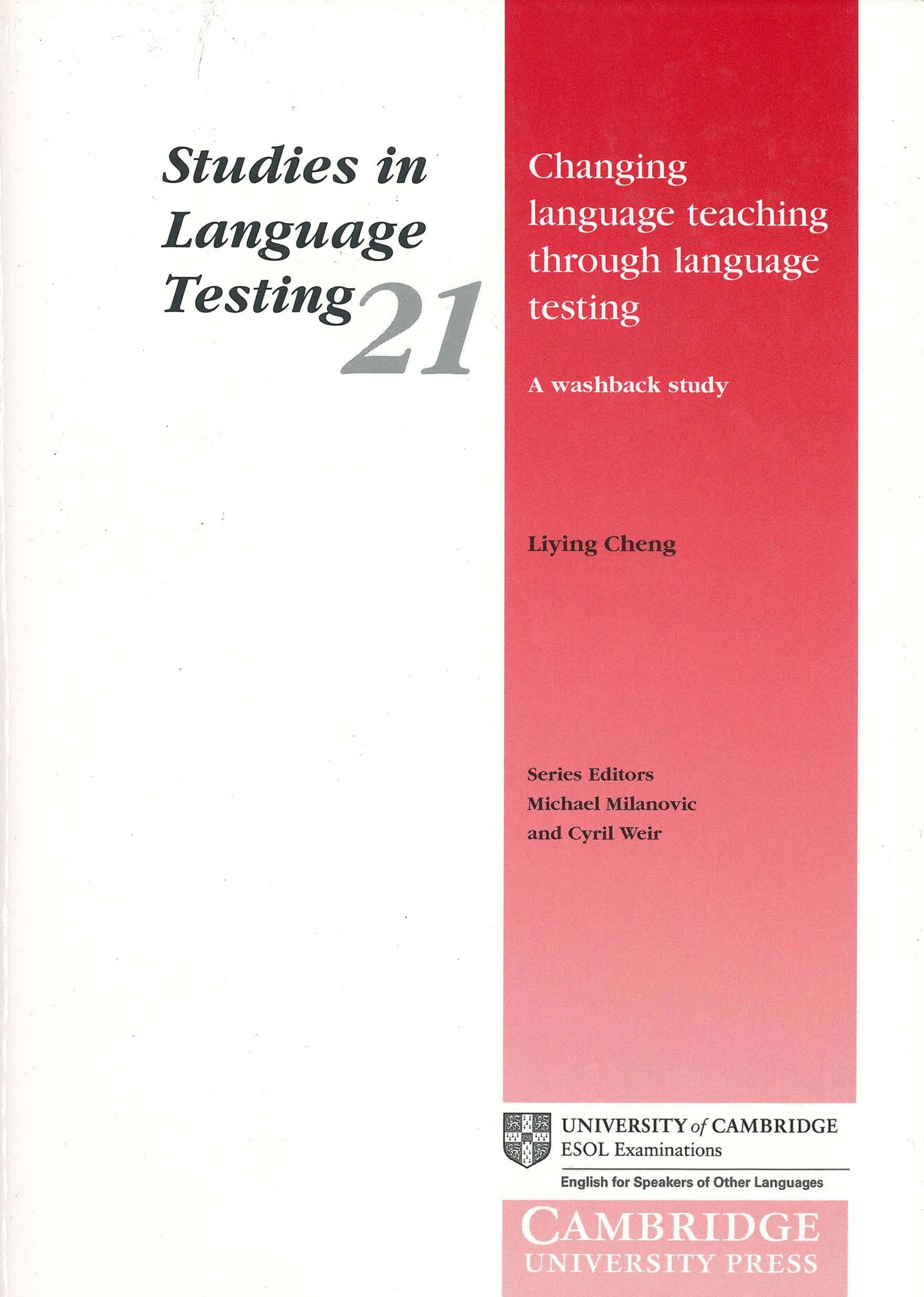 原文現貨 Changing Language Teaching through Language Testing 透過語言測試改變語言教學