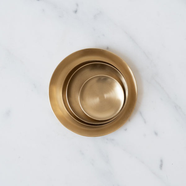 brass oval tray - medium – June Home Supply