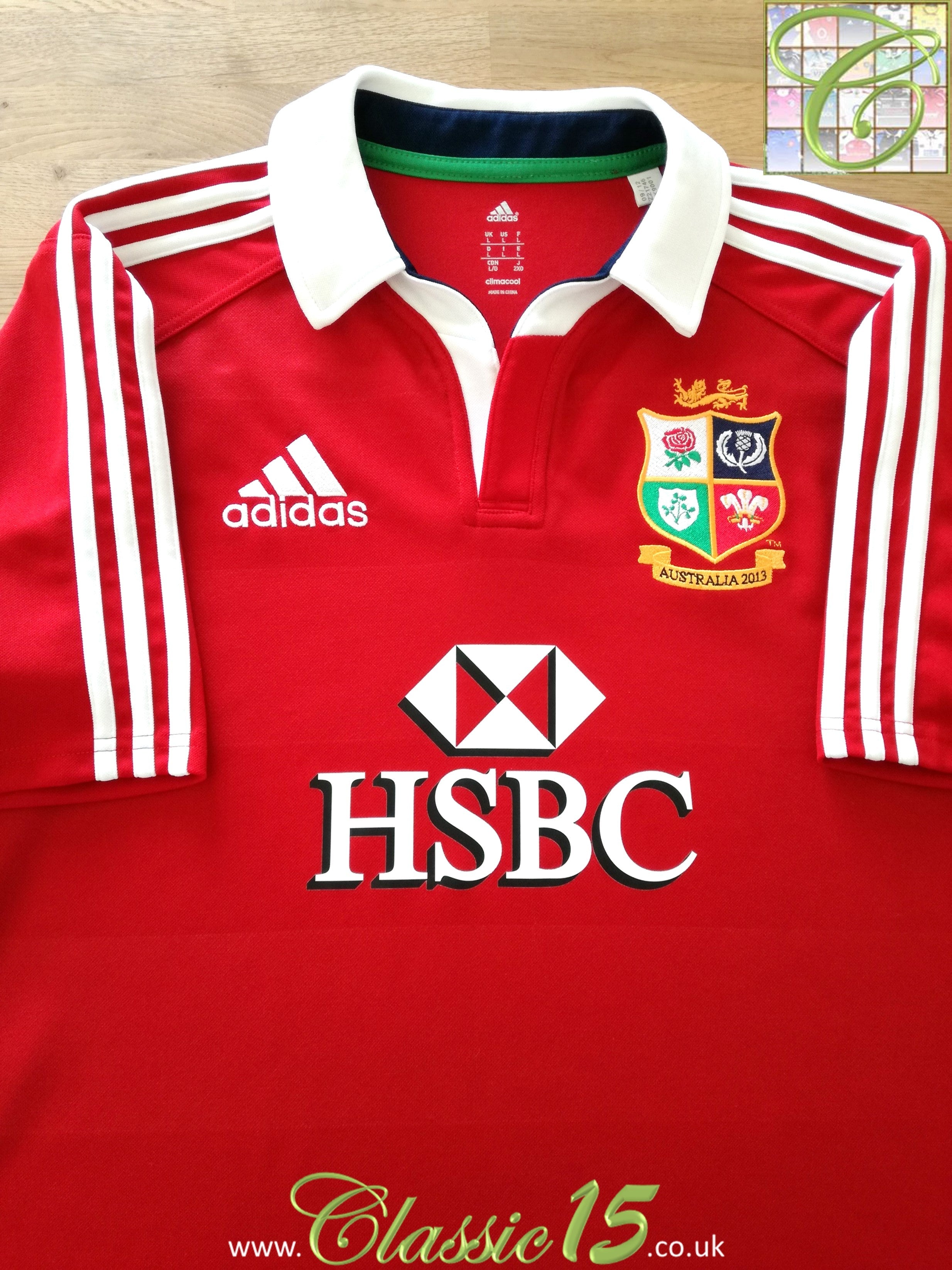 Classic Rugby Shirts  2013 British Irish Lions Vintage Old Jerseys