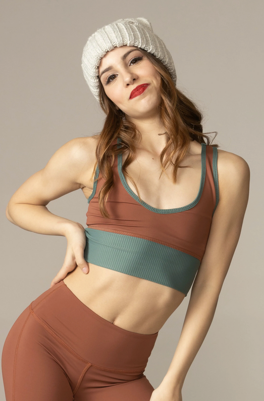 Shop Quattro Crop Top - Riptide  Tiger Friday Dancewear – TigerFriday