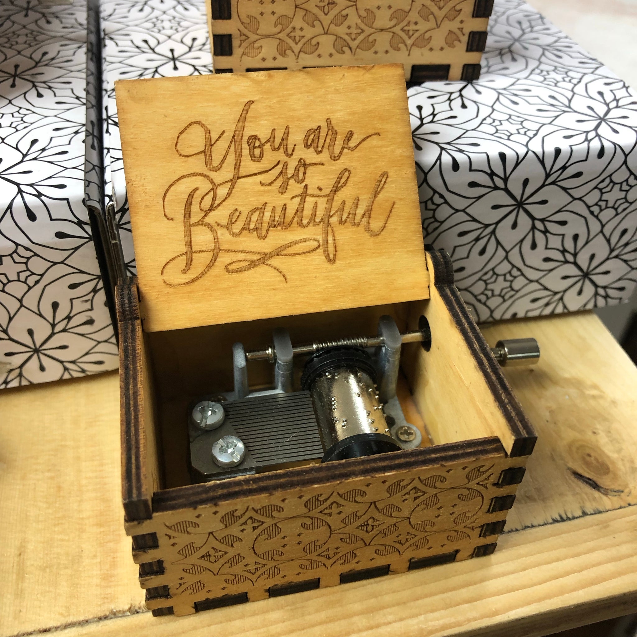 beautiful music box