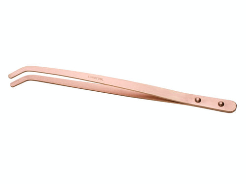 Curved Copper Pickle Tongs