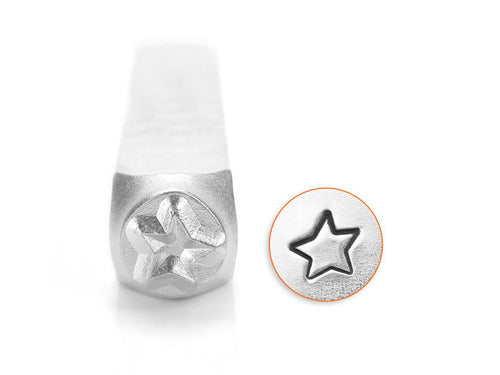 ImpressArt Fun Star Design Stamp - 6mm