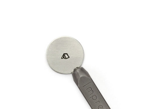 ImpressArt Tent Signature Metal Stamp - 4mm