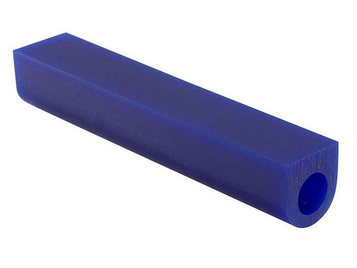 Matt Wax Ring Carving Tube with Flat Top Style A1 - Blue