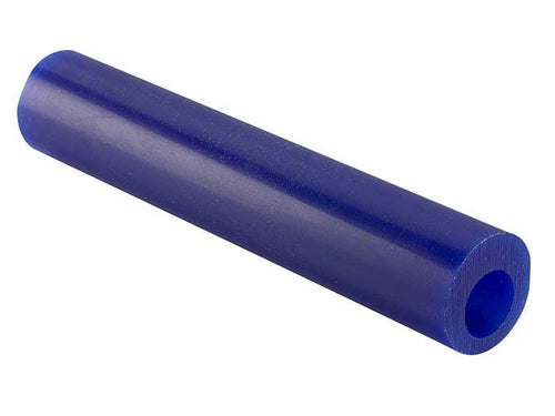 Matt Wax Ring Tube with Round Off-Centre Hole Style B1 - Blue