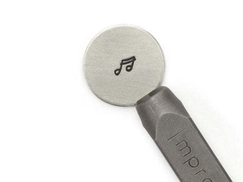 ImpressArt Music Note Signature Design Stamp - 6mm