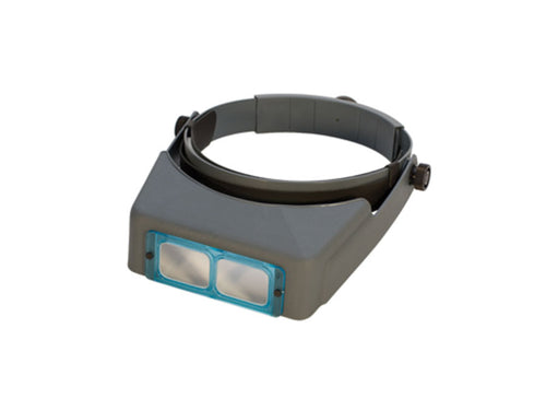 OptiVISOR Adjustable Head Loupe Magnifier