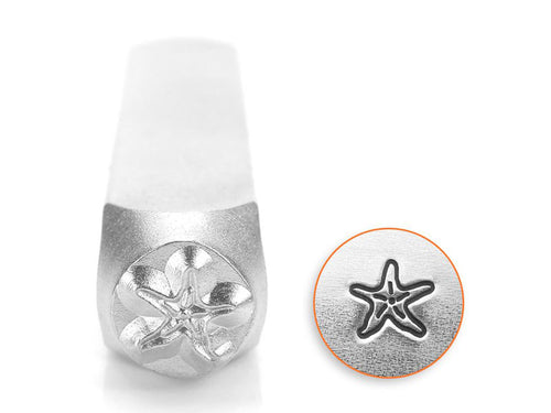 ImpressArt Starfish Metal Stamp - 6mm