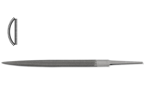 Grobet Half Round Slim, Cut 2 Hand File 150mm long