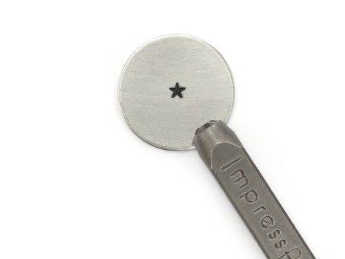 ImpressArt Solid Star Signature Design Stamp - 3mm