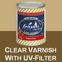 Epifanes Clear Varnish with UV Filter
