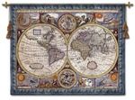 vintage antique map tapestry