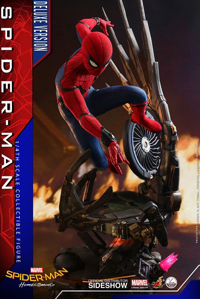 Hot Toys Spider-Man Homecoming 1/4 Scale Series Spider-Man Deluxe