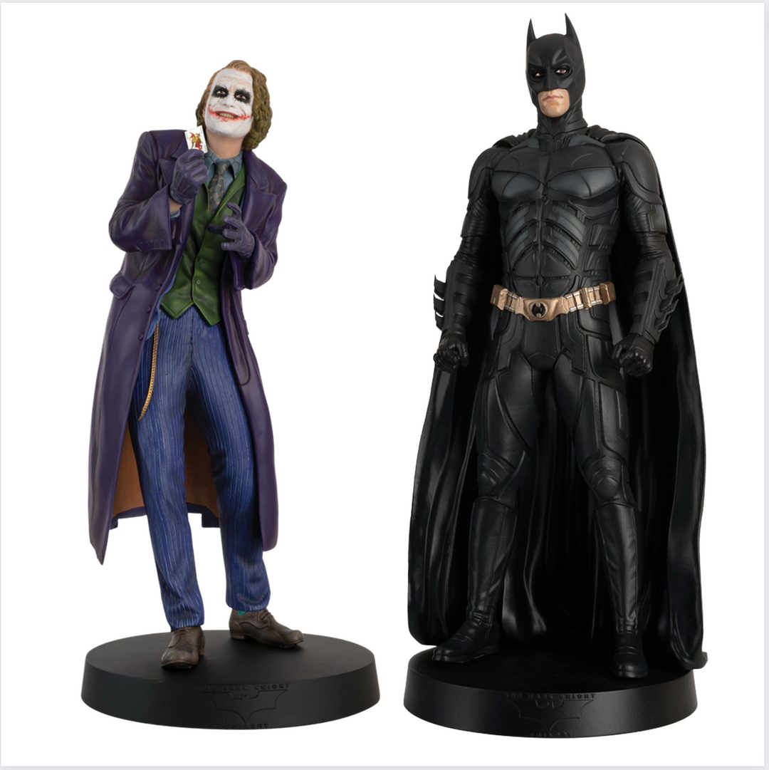 The Dark Knight Eaglemoss MEGA Joker & Batman Figure Bundle – Infinity  Collectables