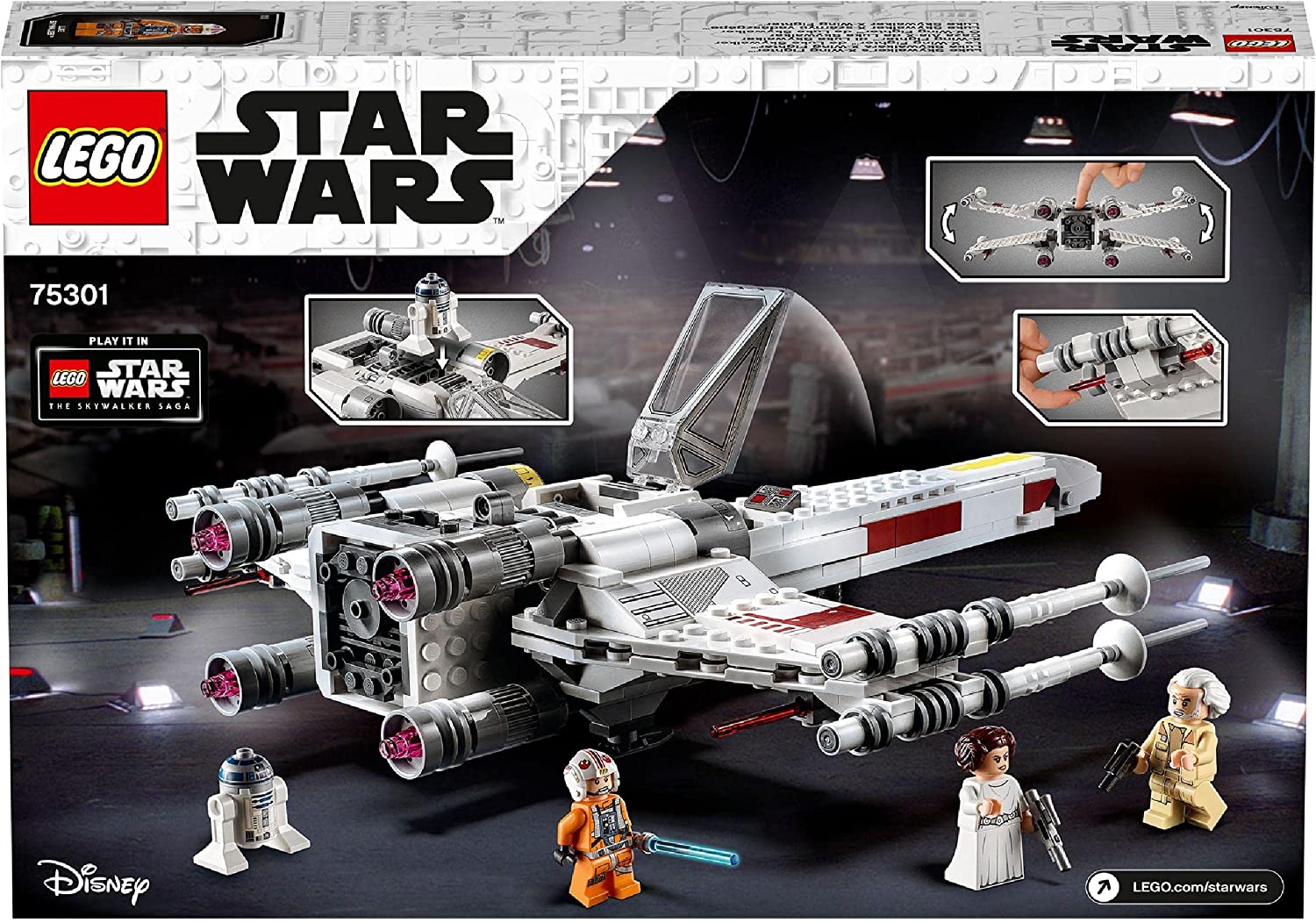 LEGO 75301 Star Wars Luke Skywalker's X-Wing Fighter Set