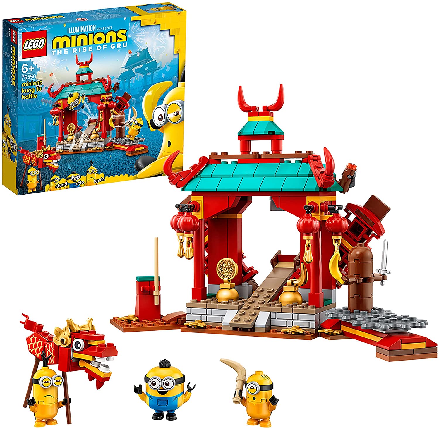 LEGO Minions: Kung Fu Battle Building Dragon 75550 – Infinity Collectables