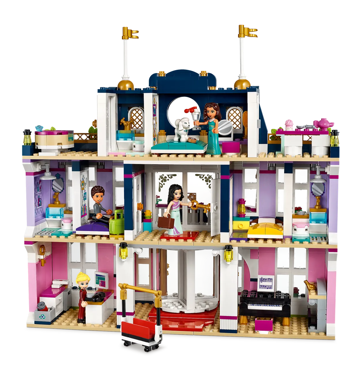 LEGO 41684 Friends Heartlake City Hotel Dolls House Set – Infinity Collectables