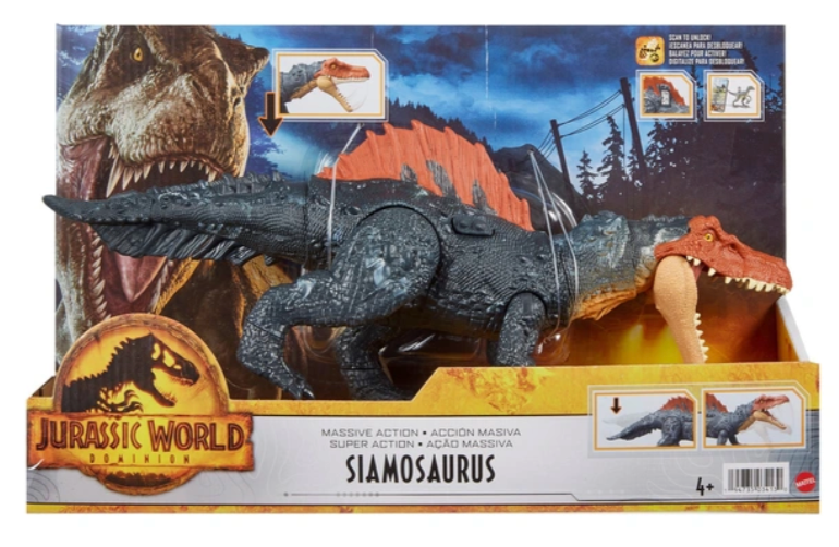 Klem Kapitein Brie Oriënteren Jurassic World Dominion: Massive Action Siamosaurus Dinosaur – Infinity  Collectables
